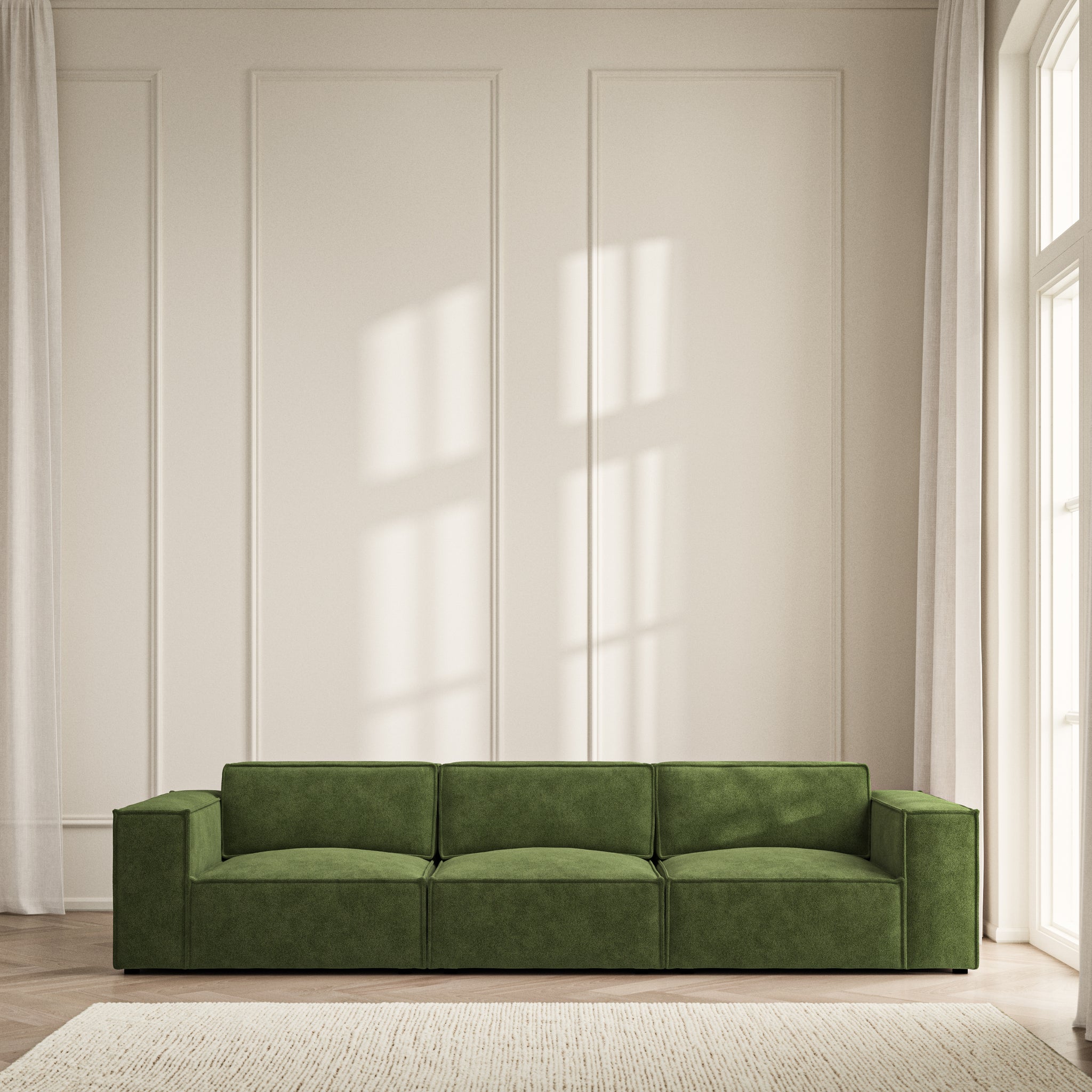 Vella Large Sofa - Soft Bouclé