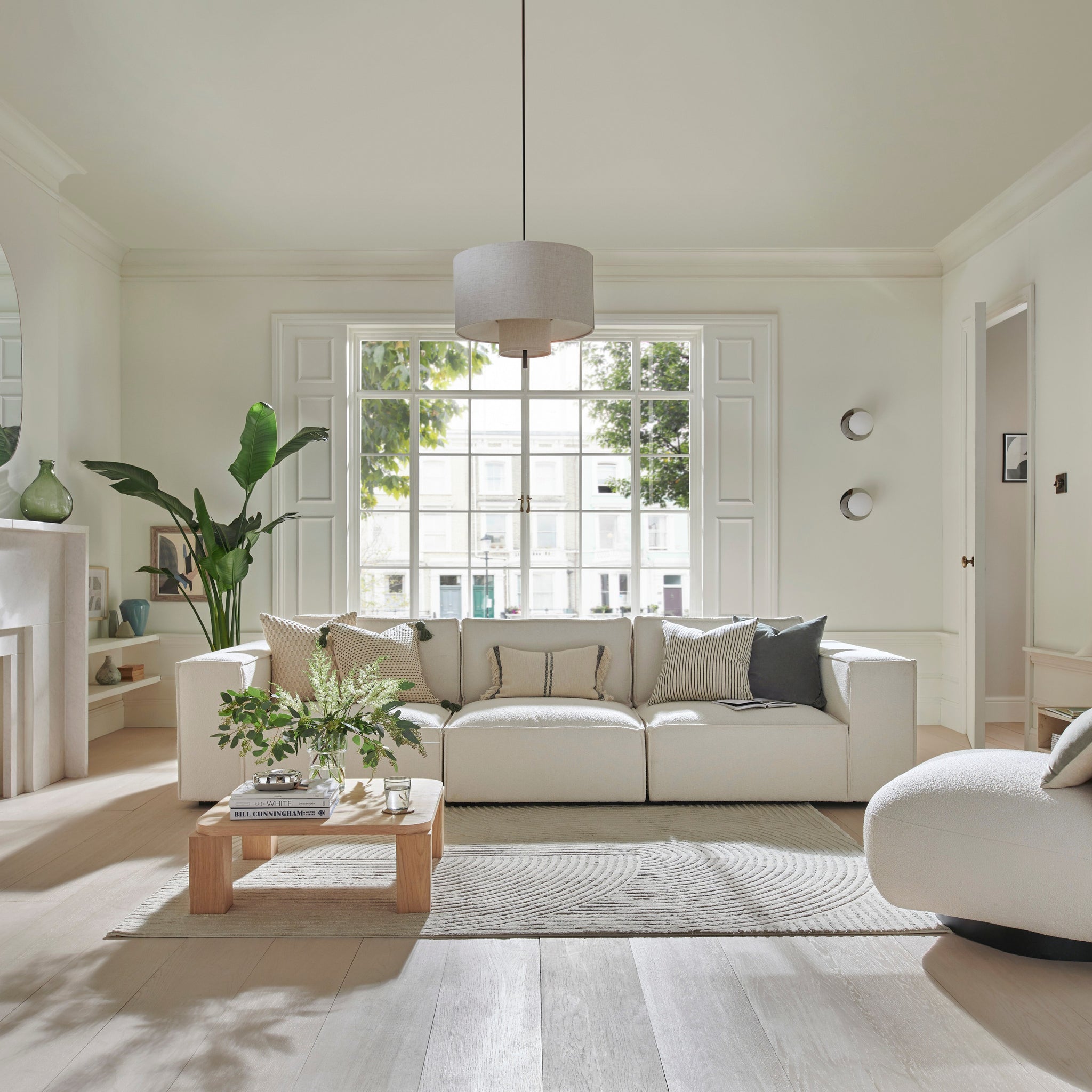 Vella Large Sofa - Soft Teddy