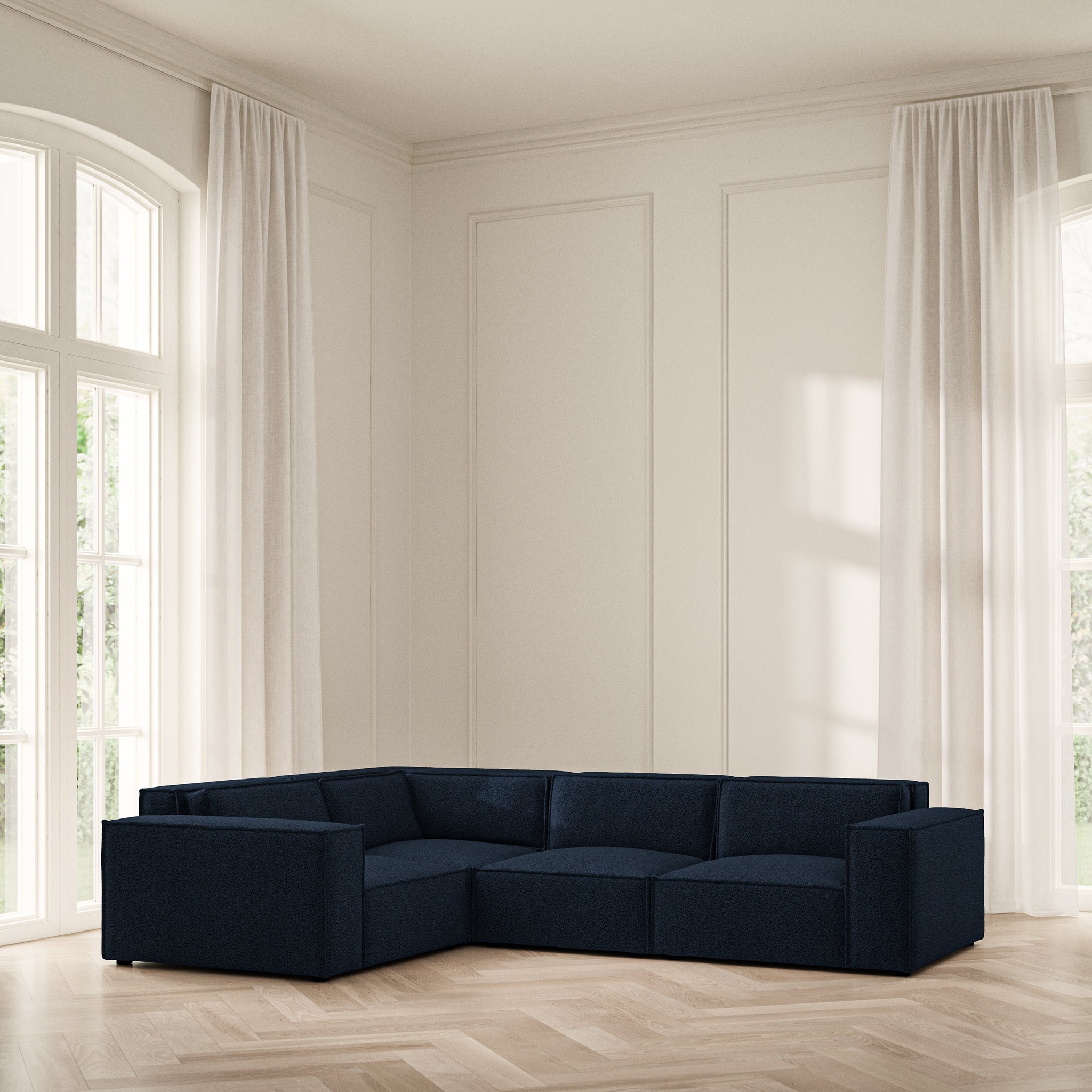 Vella Medium Corner - Bouclé