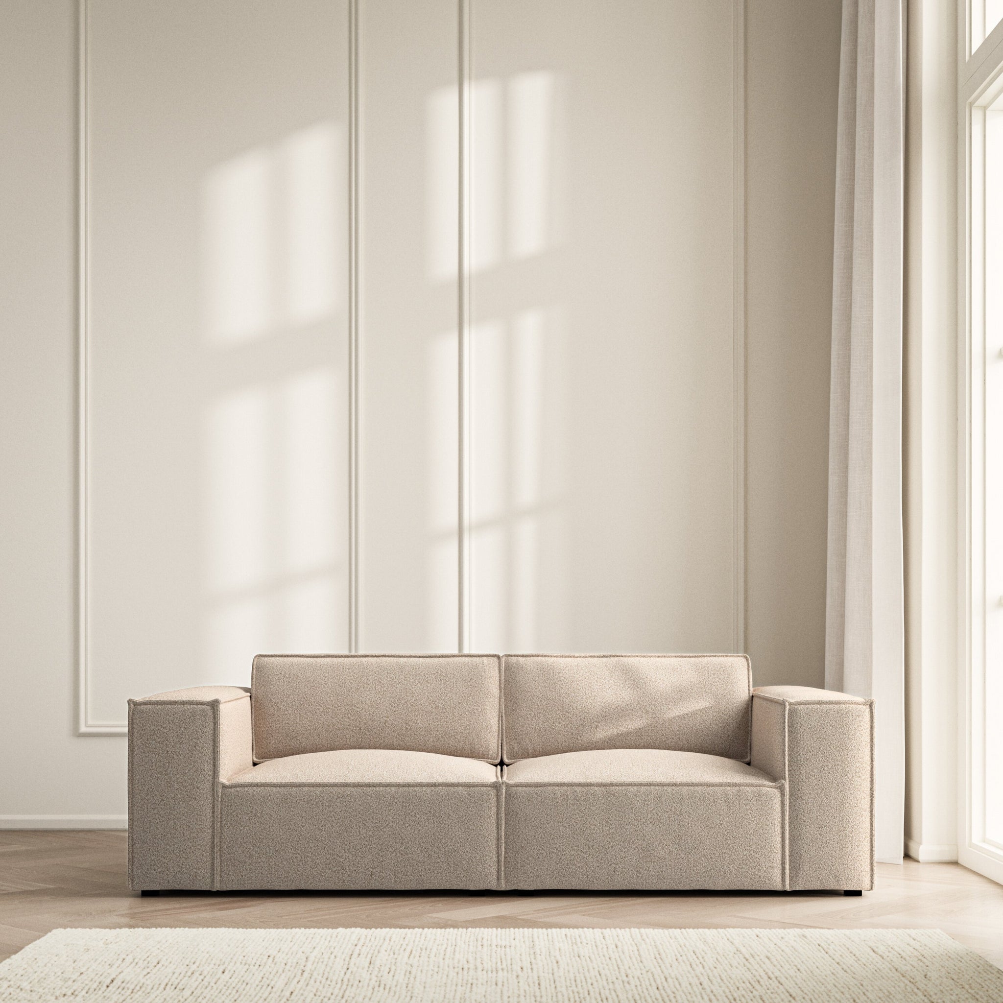 Vella Medium Sofa - Bouclé