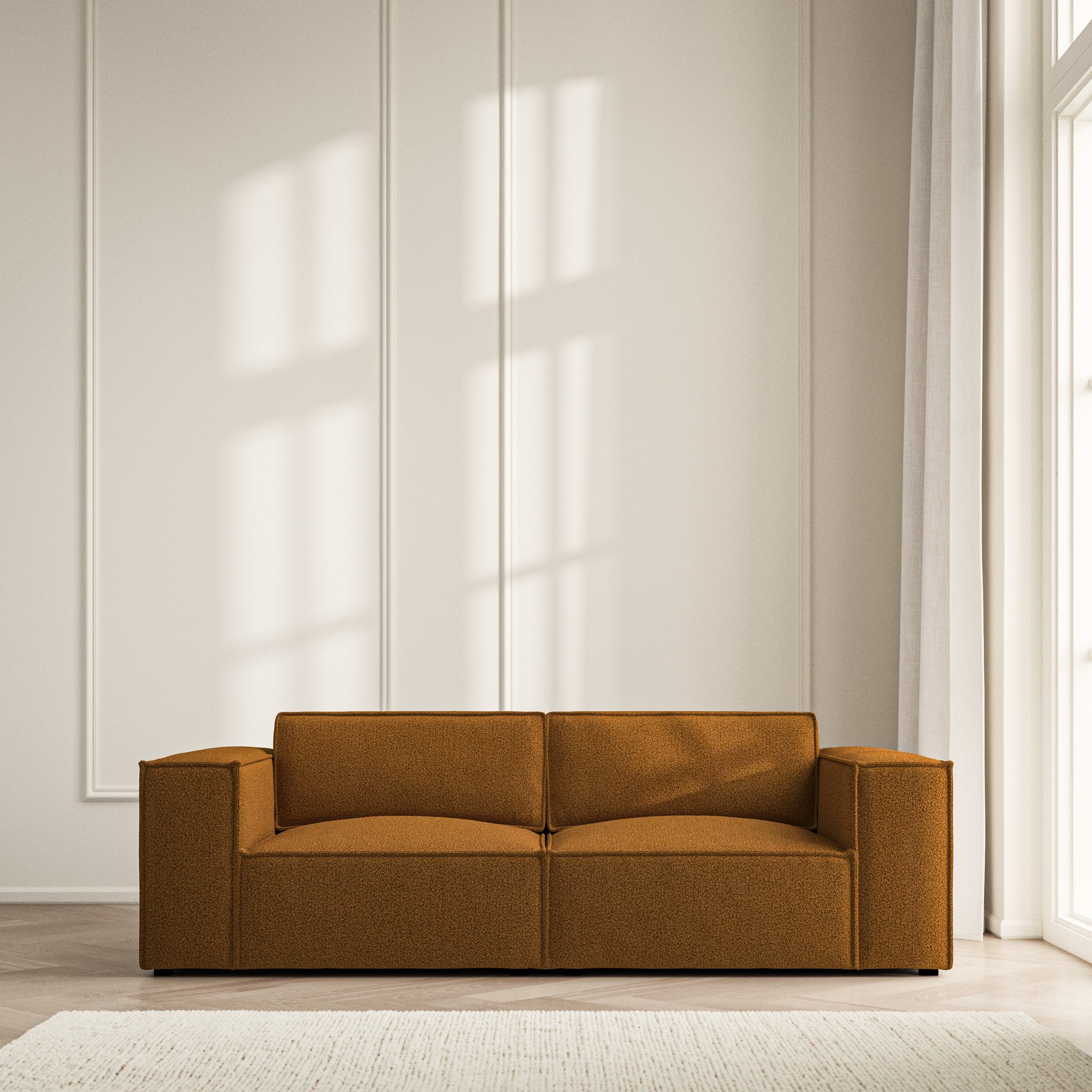 Vella Medium Sofa - Bouclé