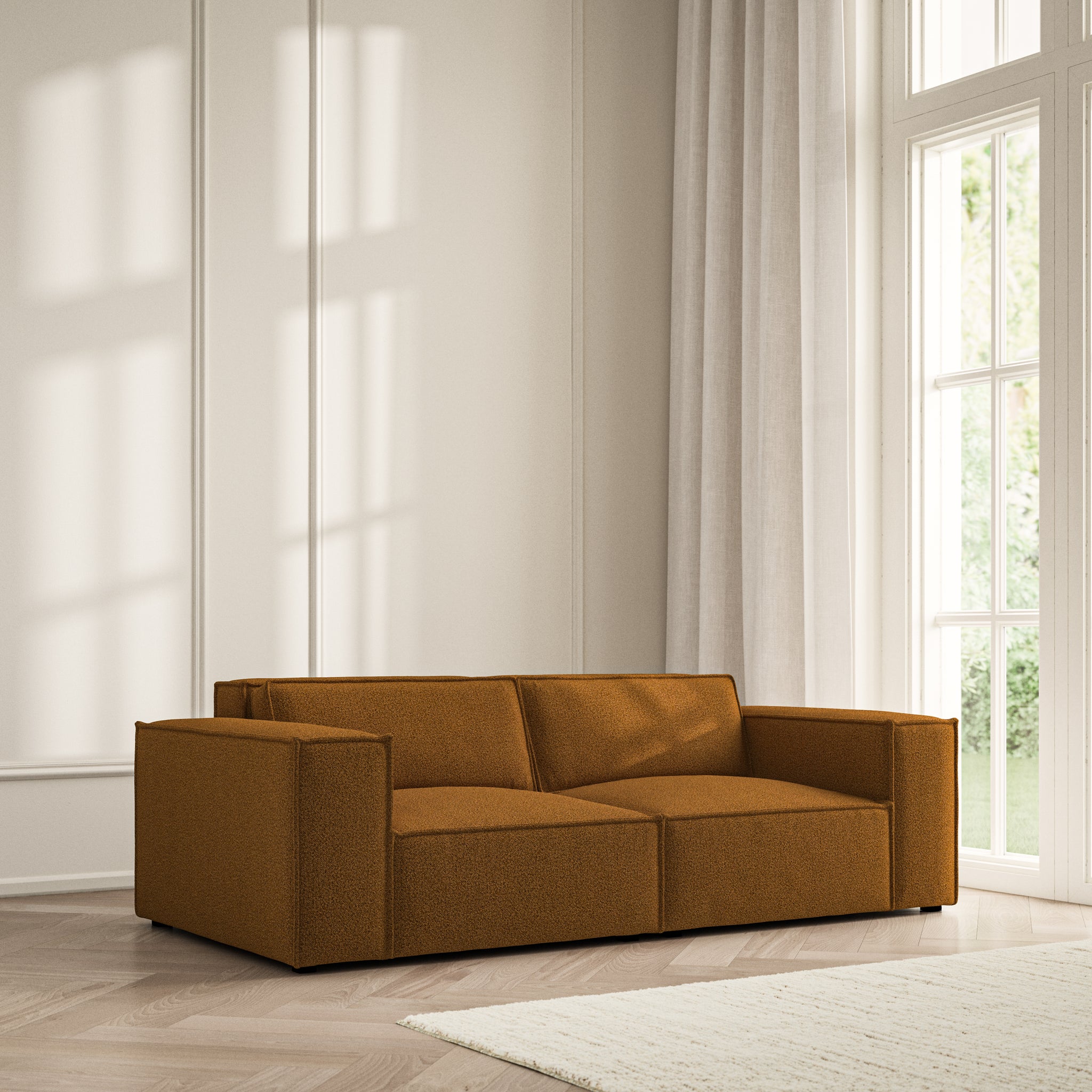 Vella Medium Sofa - Bouclé