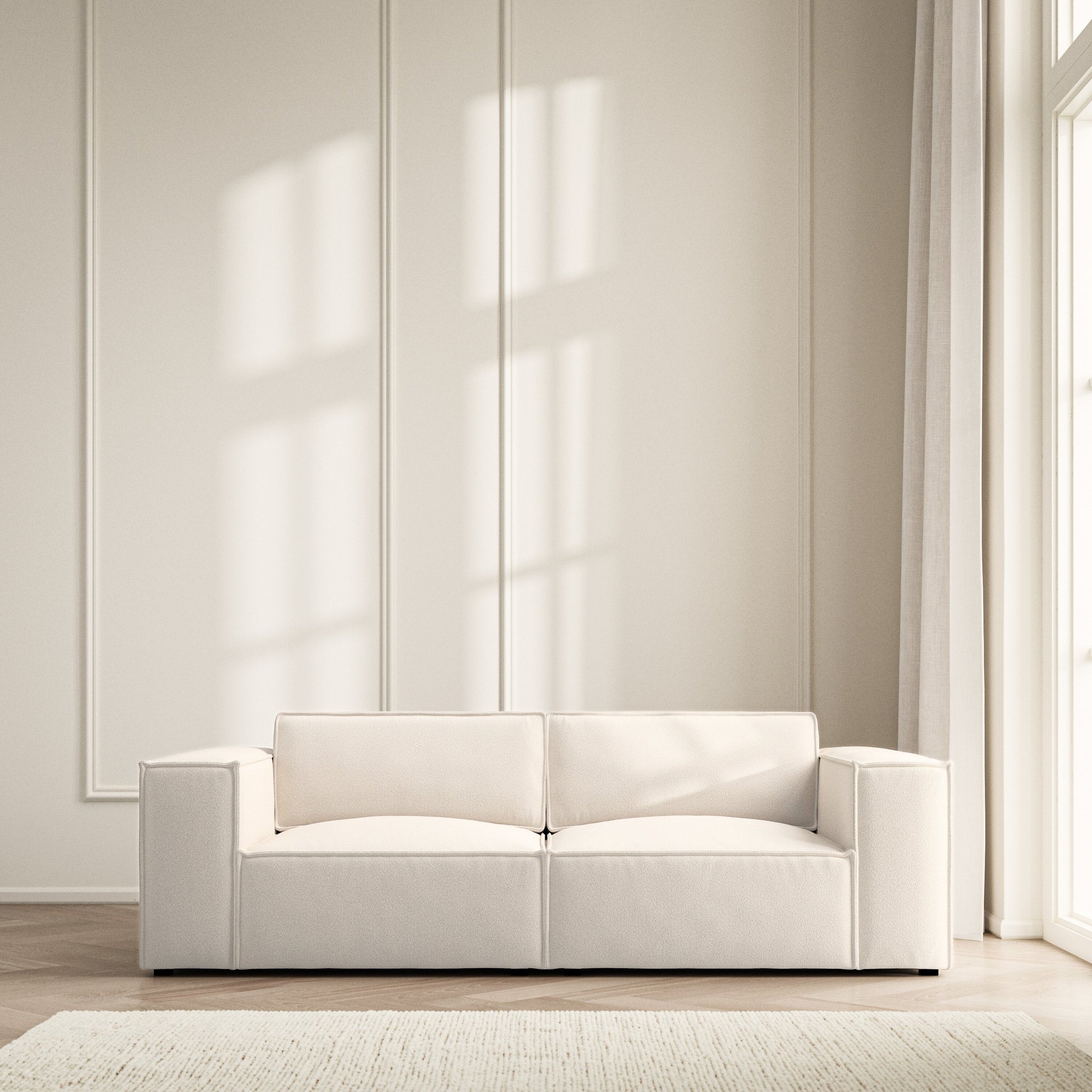 Vella Medium Sofa - Bouclé