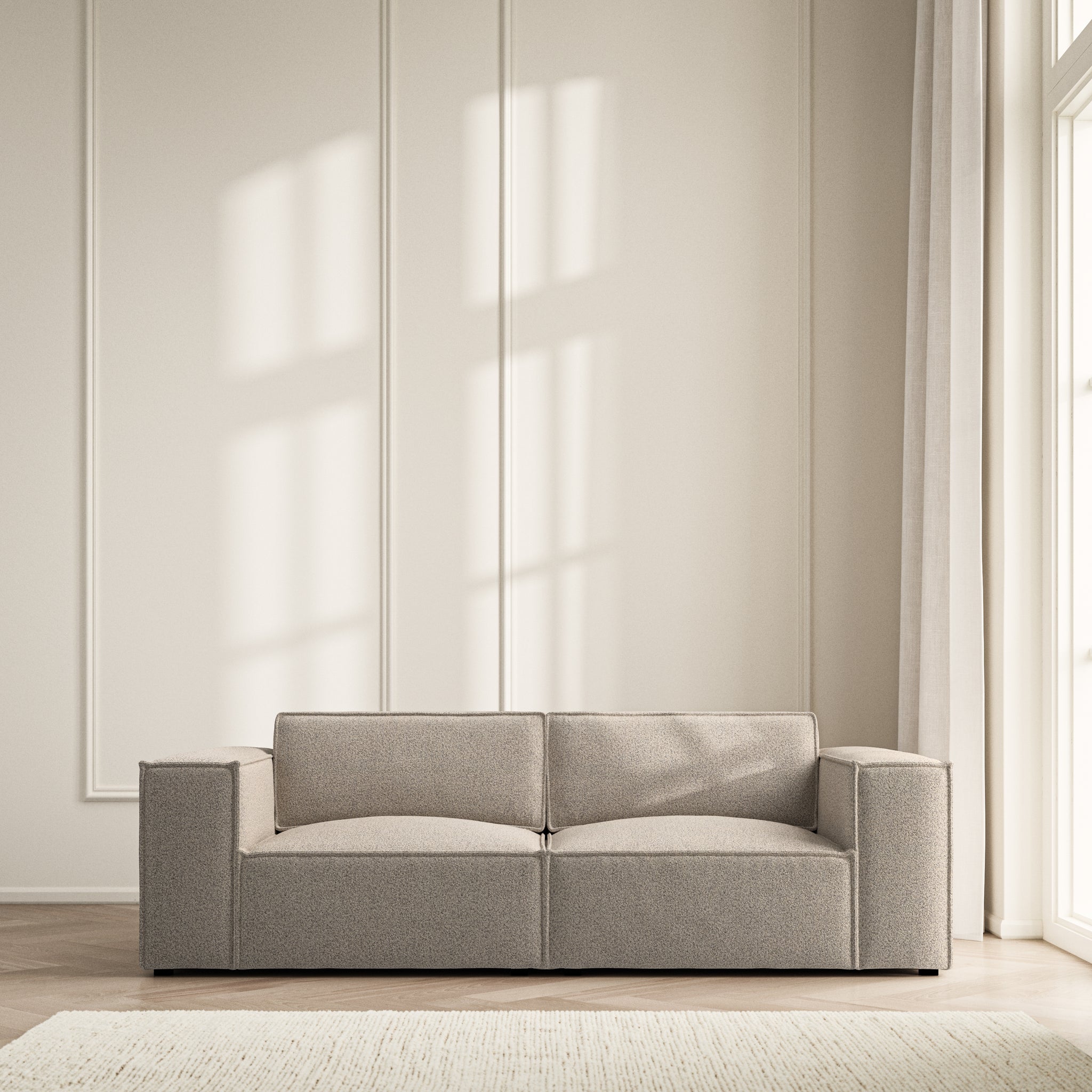Vella Medium Sofa - Bouclé
