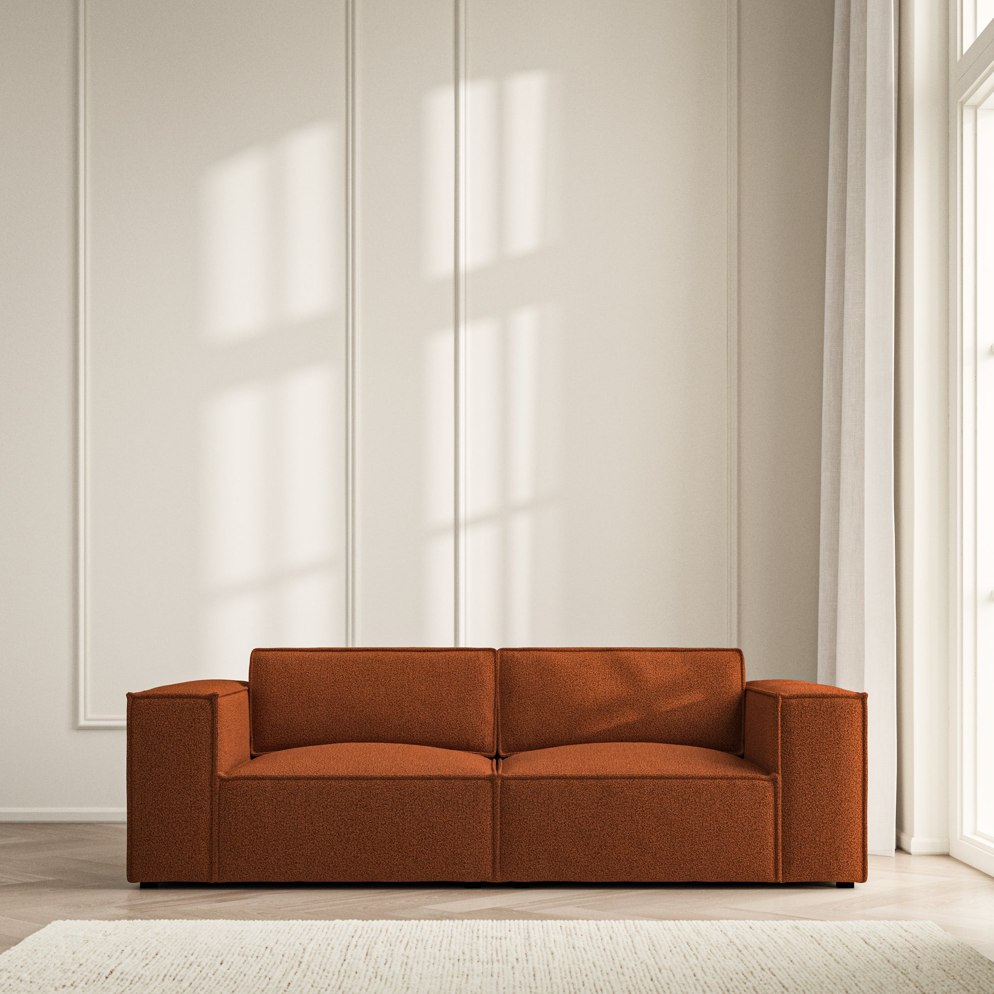 Vella Medium Sofa - Bouclé