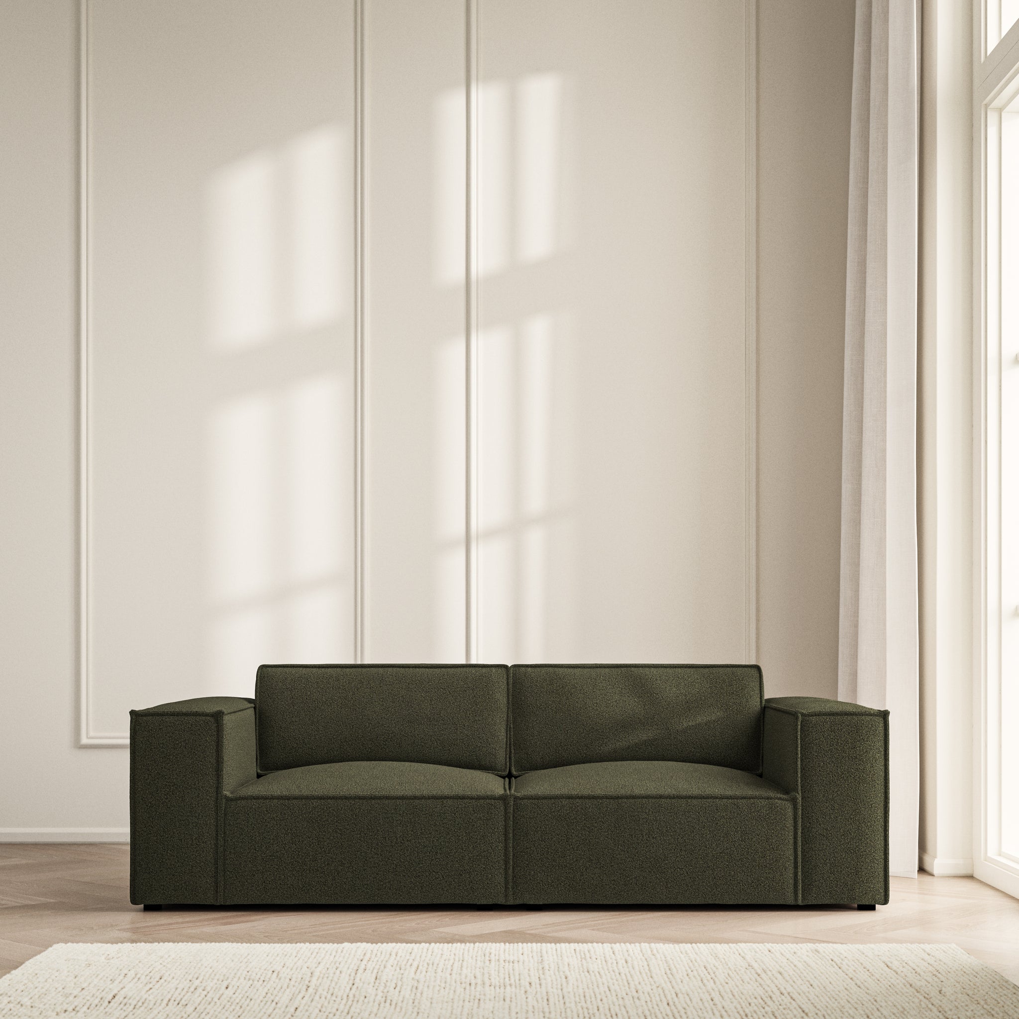 Vella Medium Sofa - Bouclé