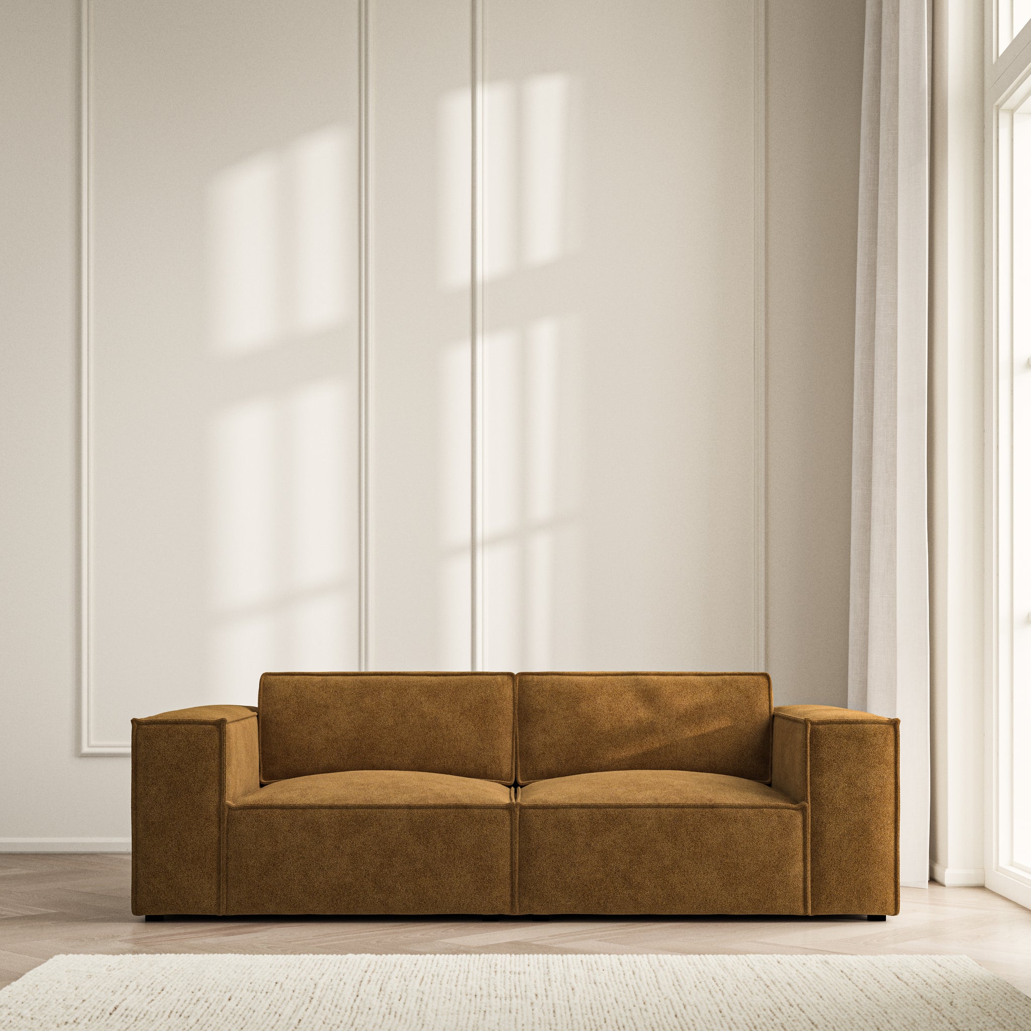 Vella Medium Sofa - Soft Bouclé