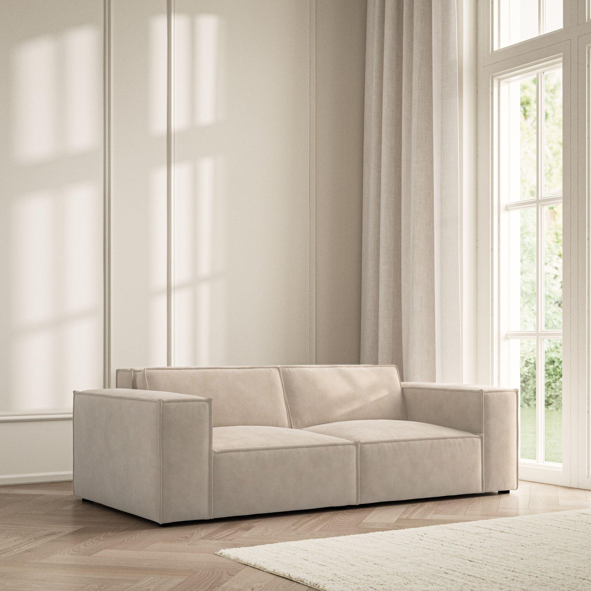 Vella Medium Sofa - Soft Bouclé