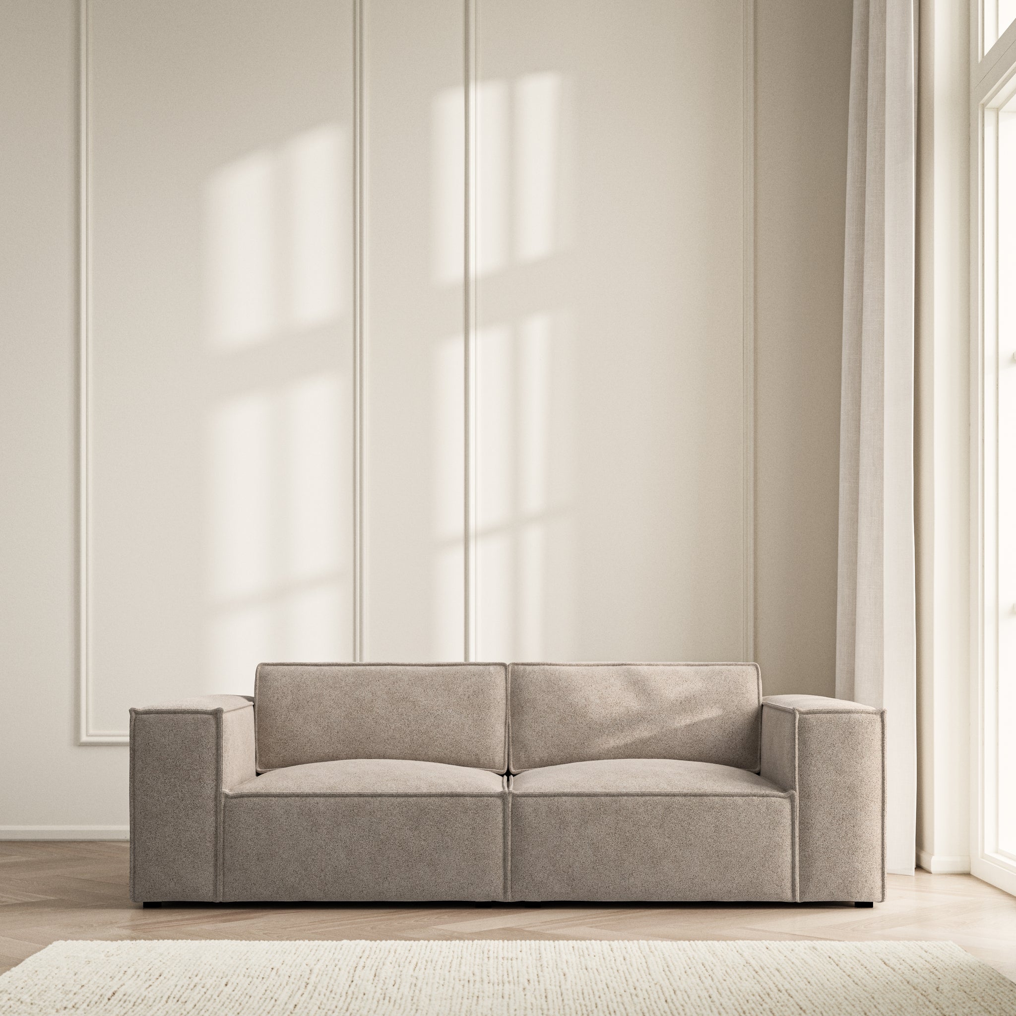 Vella Medium Sofa - Soft Bouclé