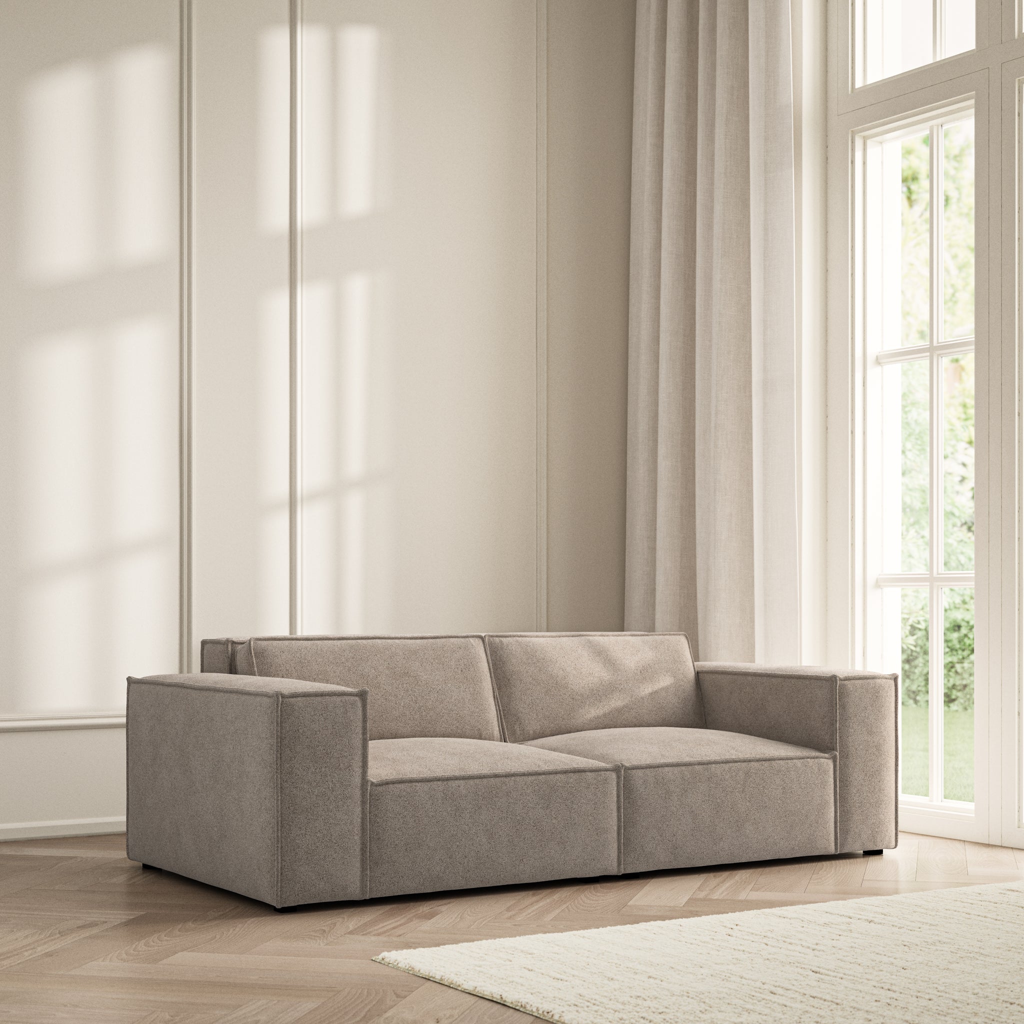 Vella Medium Sofa - Soft Bouclé
