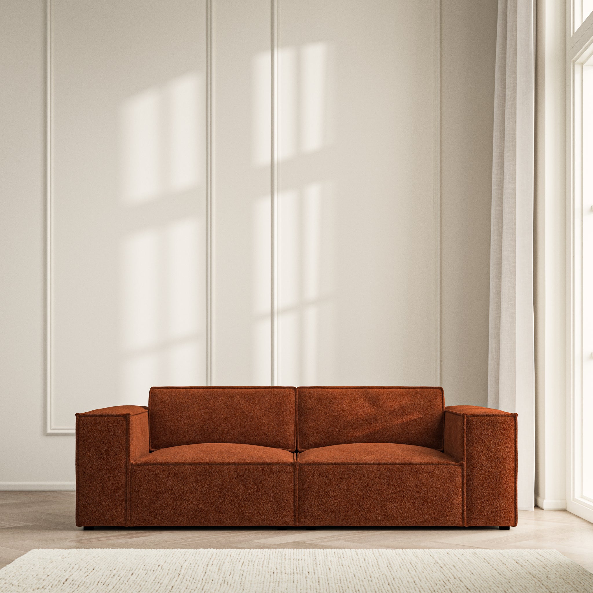 Vella Medium Sofa - Soft Bouclé