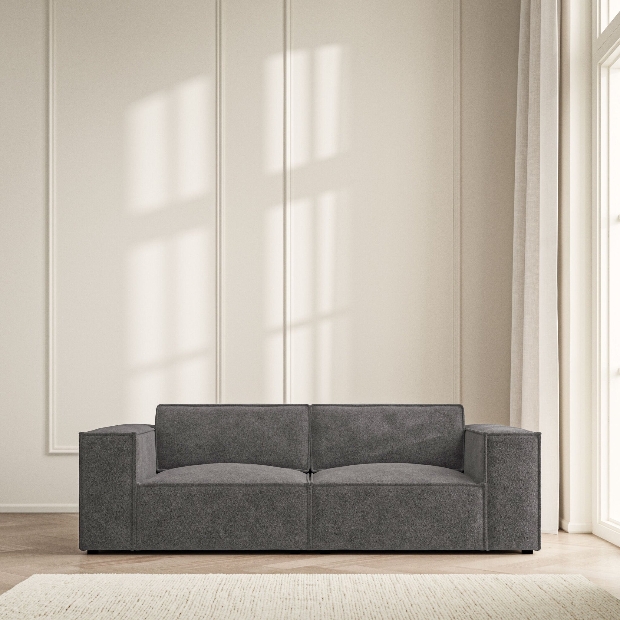 Vella Medium Sofa - Soft Bouclé