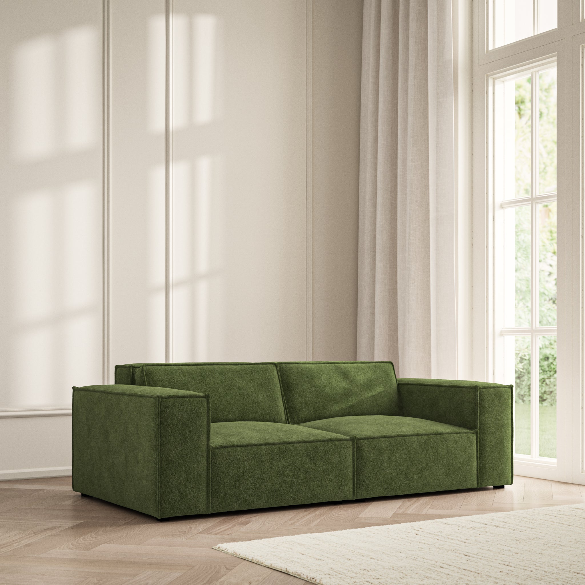 Vella Medium Sofa - Soft Bouclé