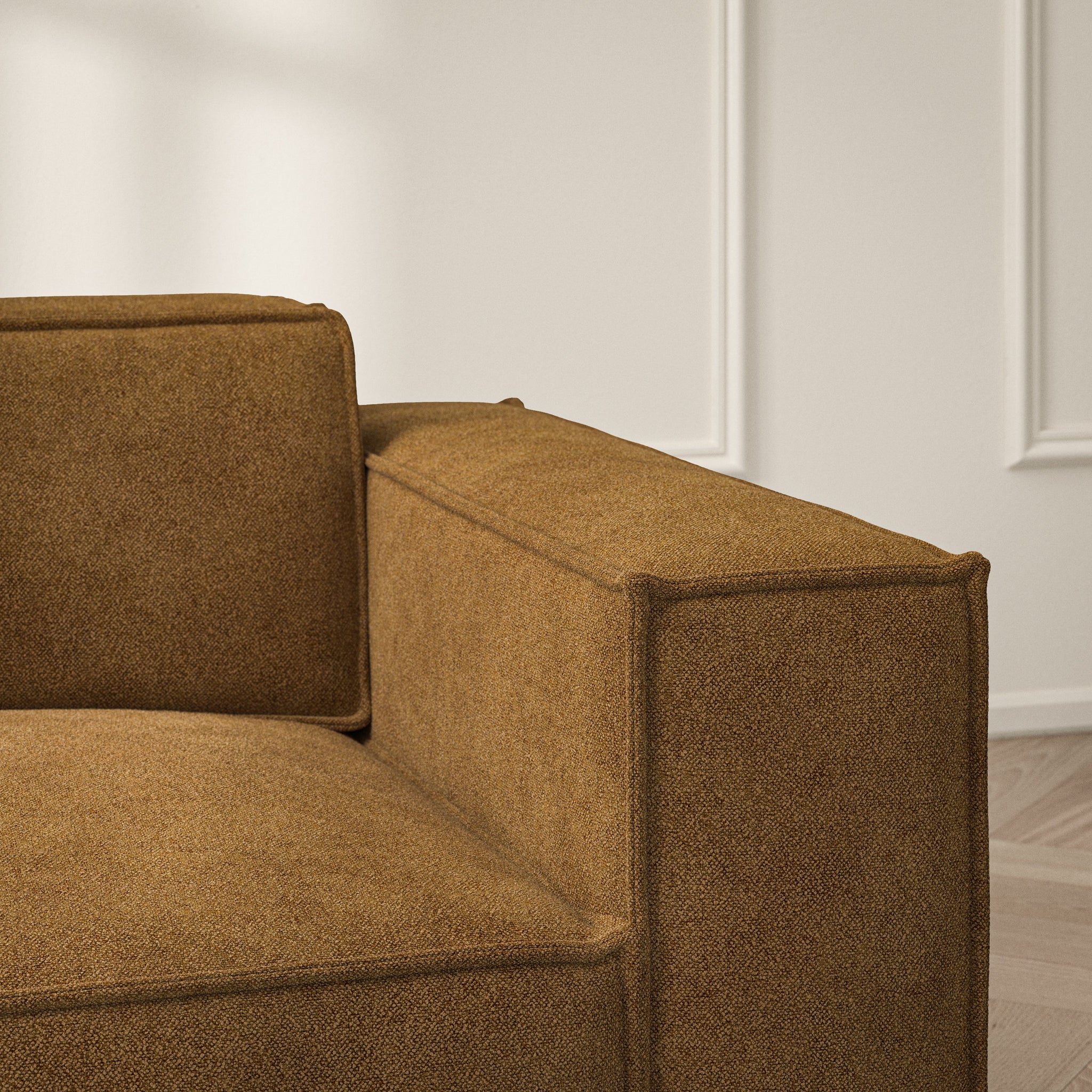 Vella Corner Chaise LHF - Soft Bouclé