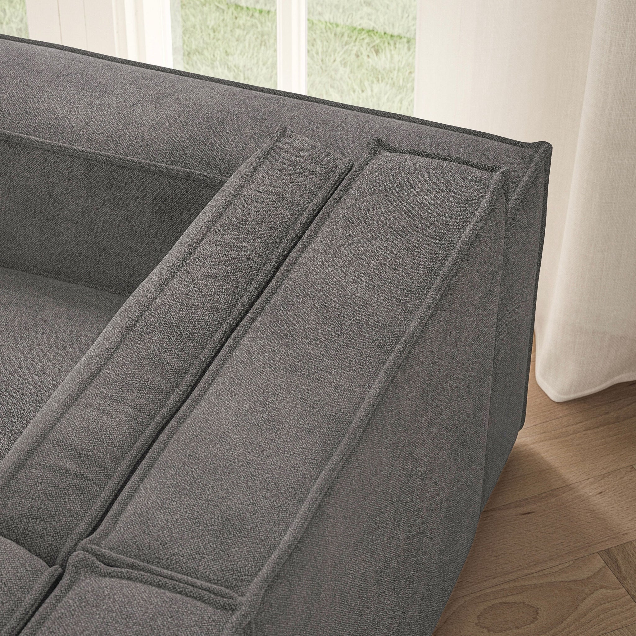 Vella Corner Chaise RHF - Soft Bouclé