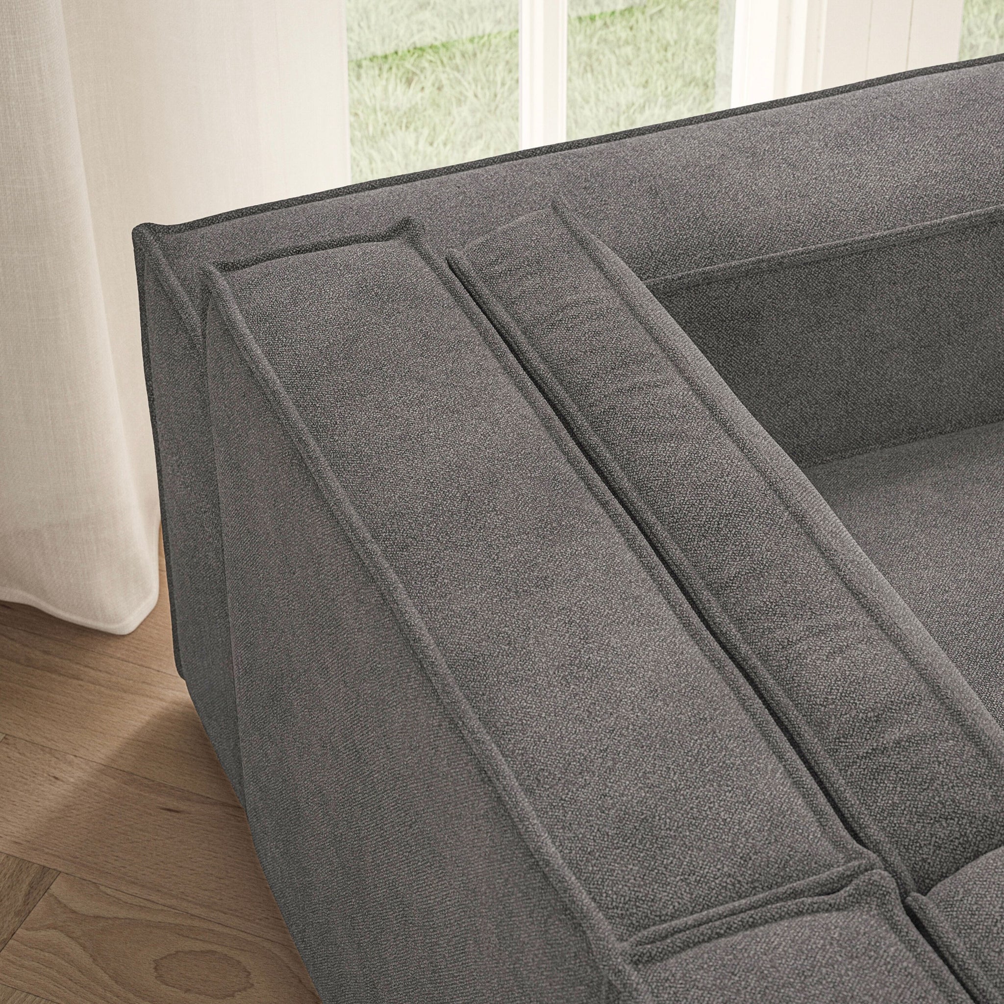 Vella Large Sofa - Soft Bouclé