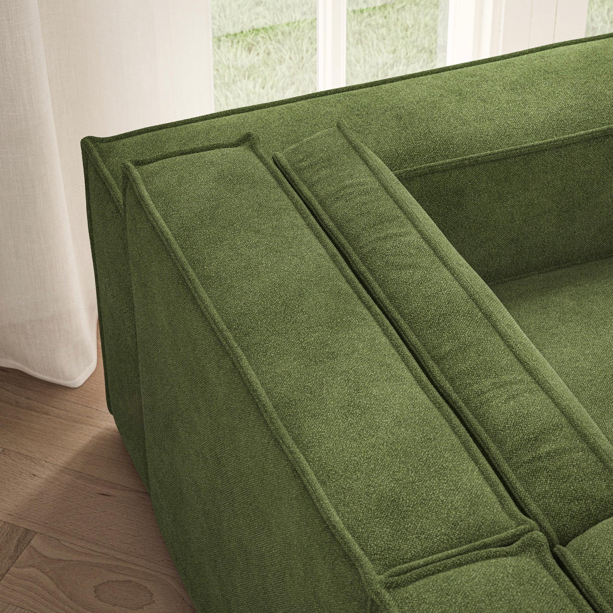 Vella Large Sofa - Soft Bouclé