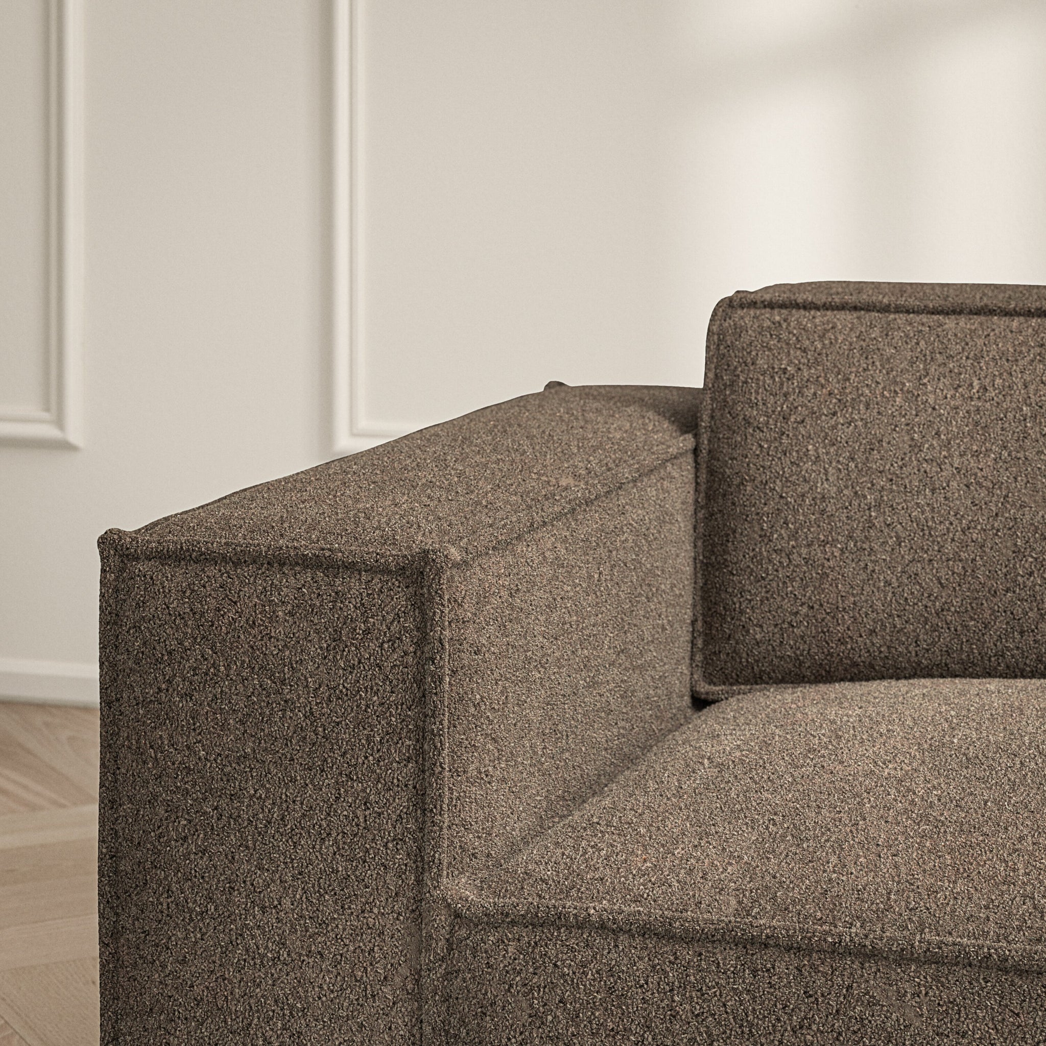 Vella Large Corner - Soft Teddy