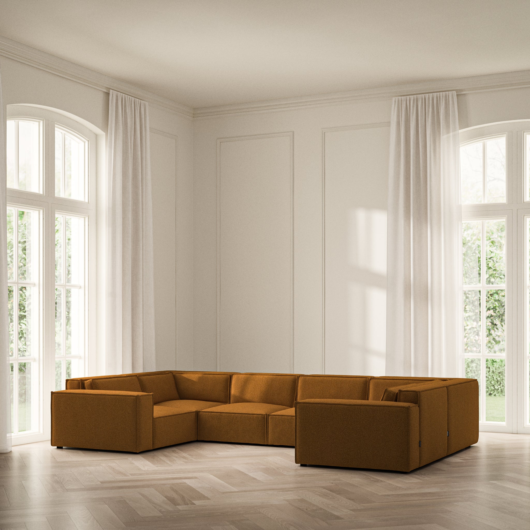 Vella U-Shape Closed End - Bouclé