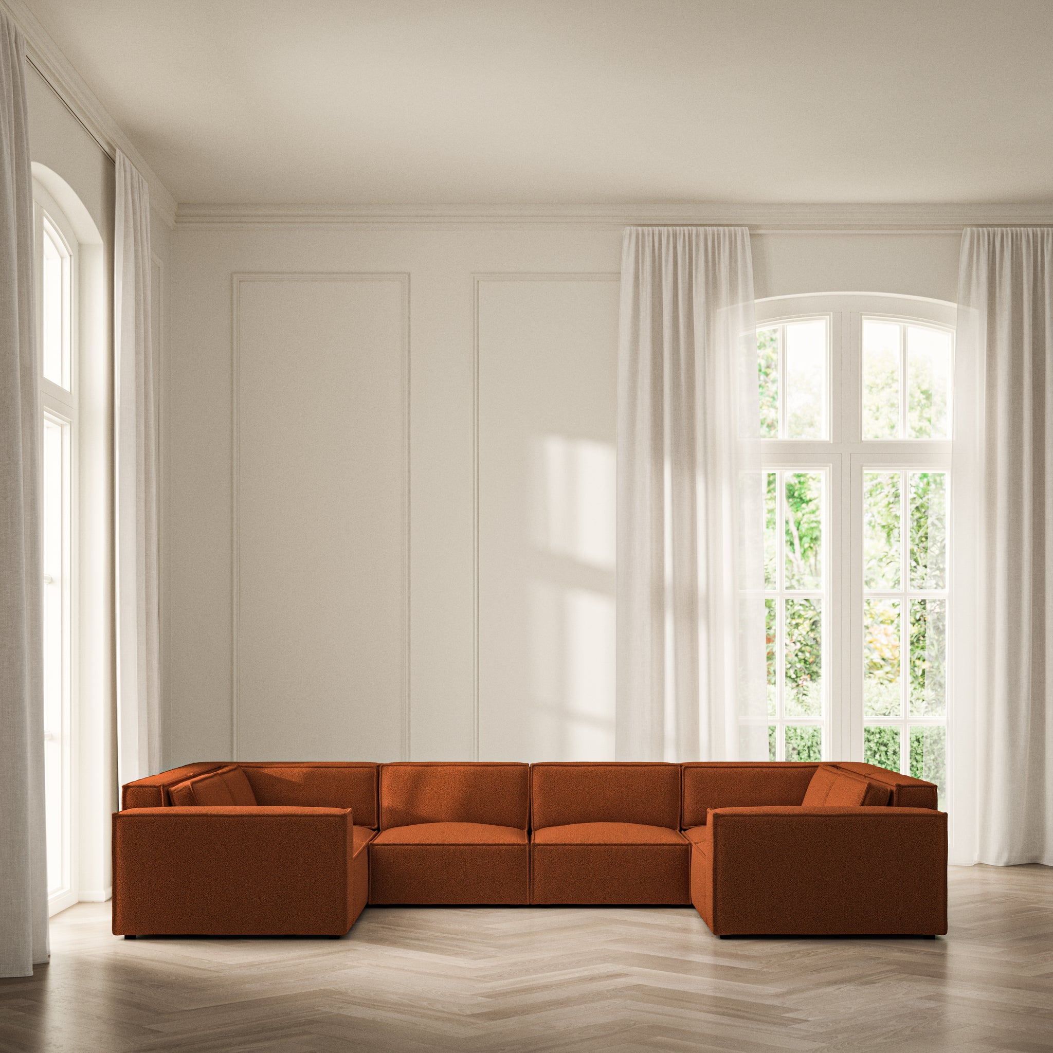 Vella U-Shape Closed End - Bouclé