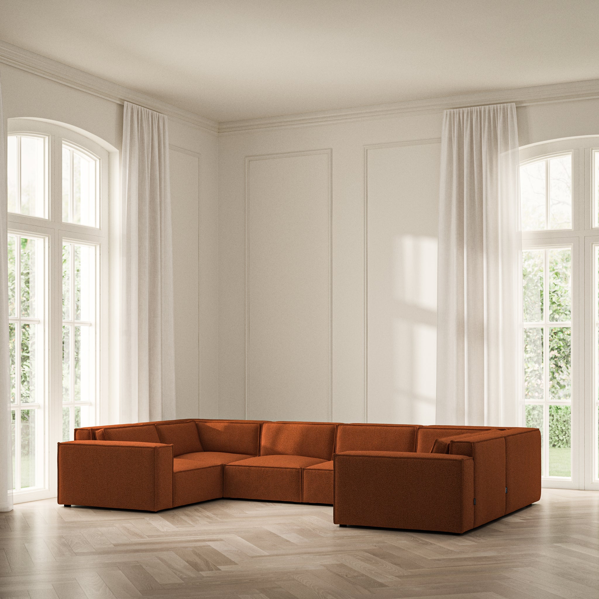 Vella U-Shape Closed End - Bouclé