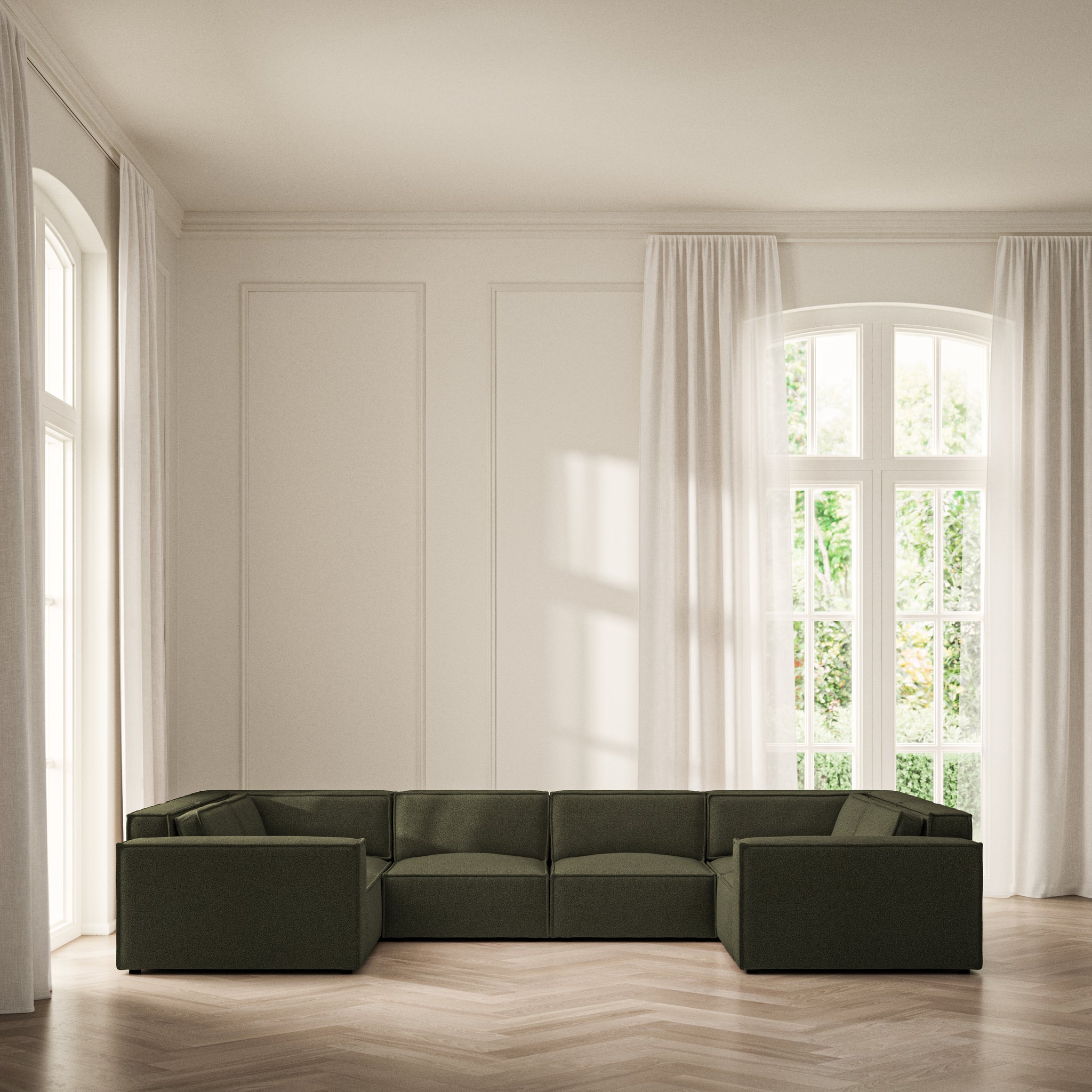 Vella U-Shape Closed End - Bouclé