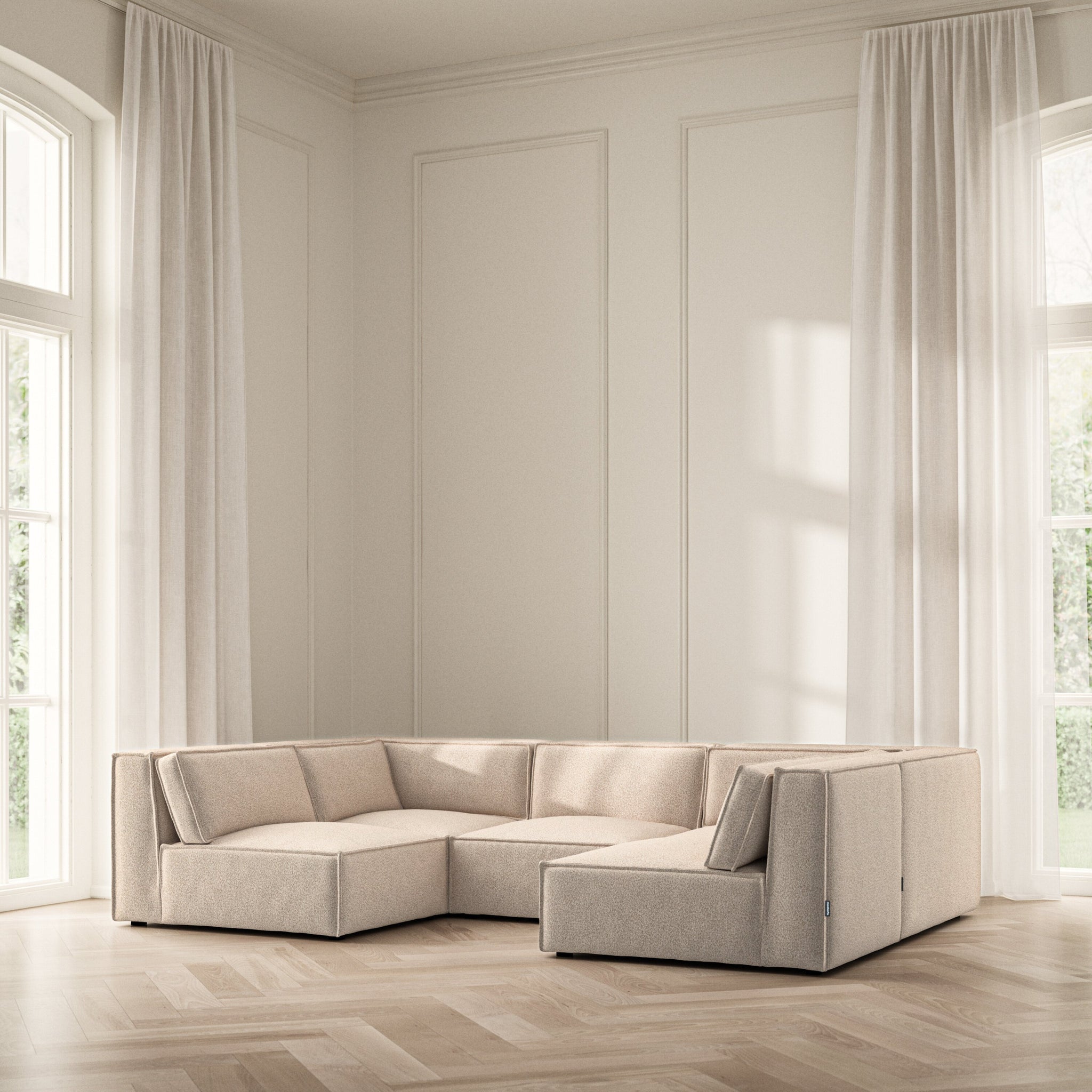 Vella U-Shape Open End - Bouclé