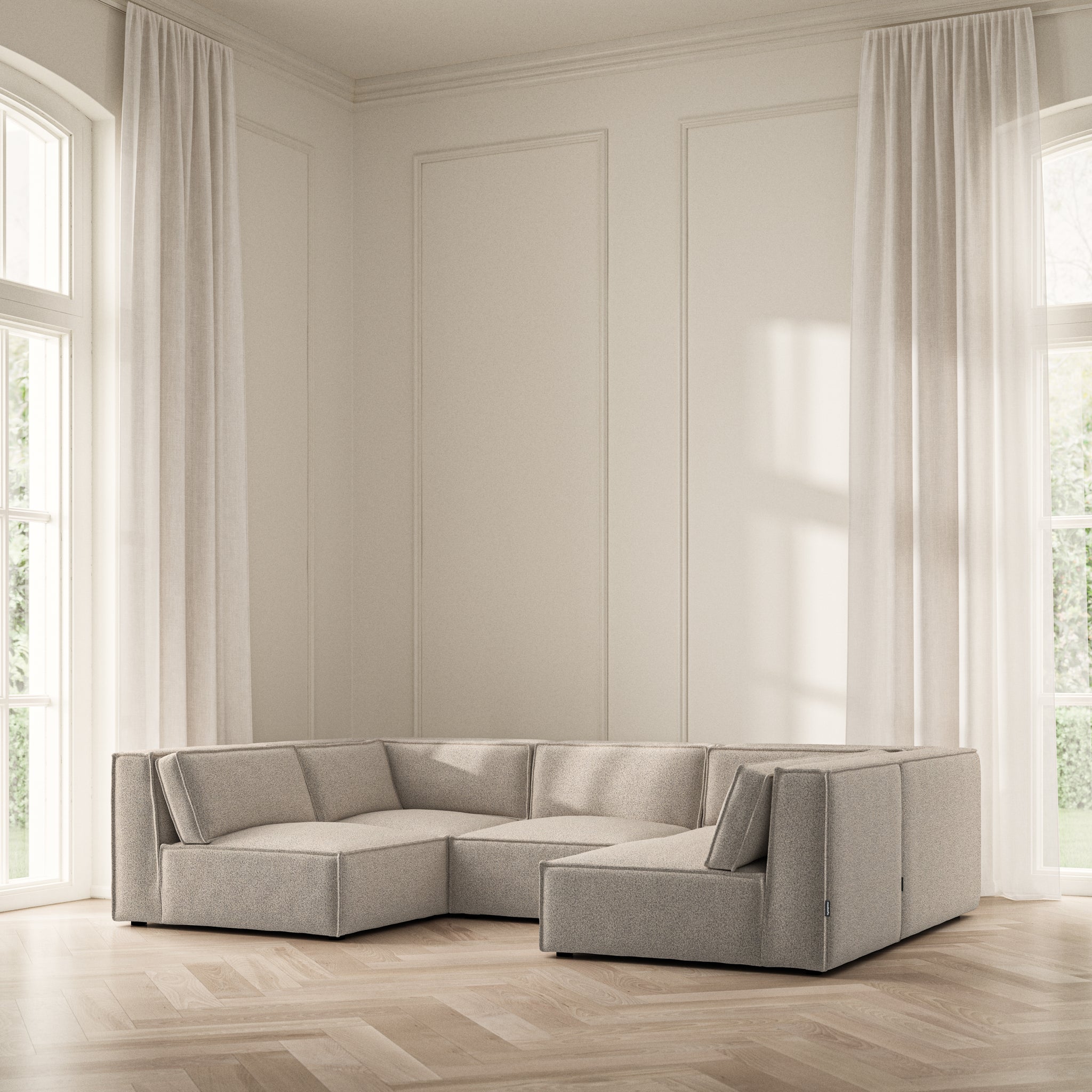 Vella U-Shape Open End - Bouclé