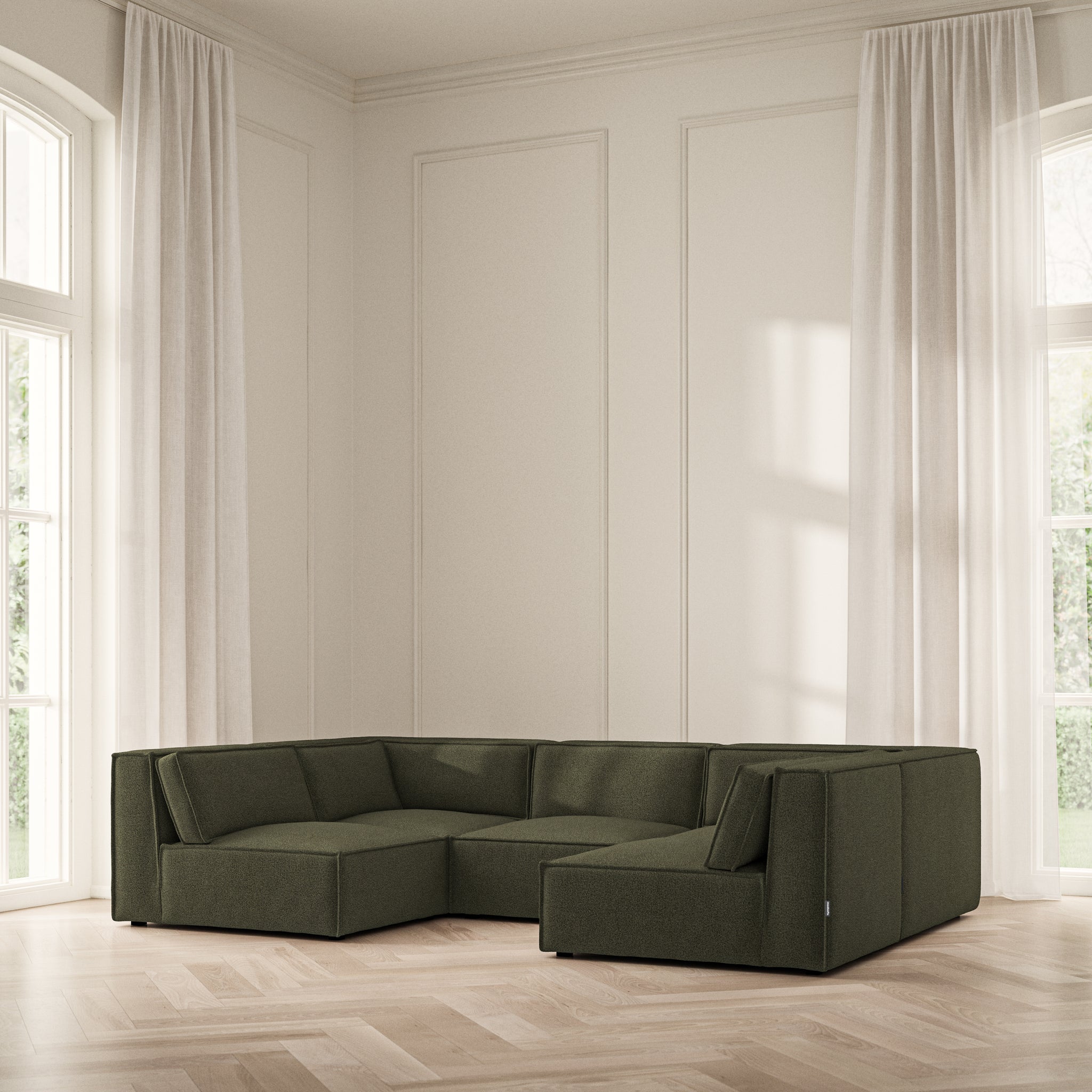 Vella U-Shape Open End - Bouclé