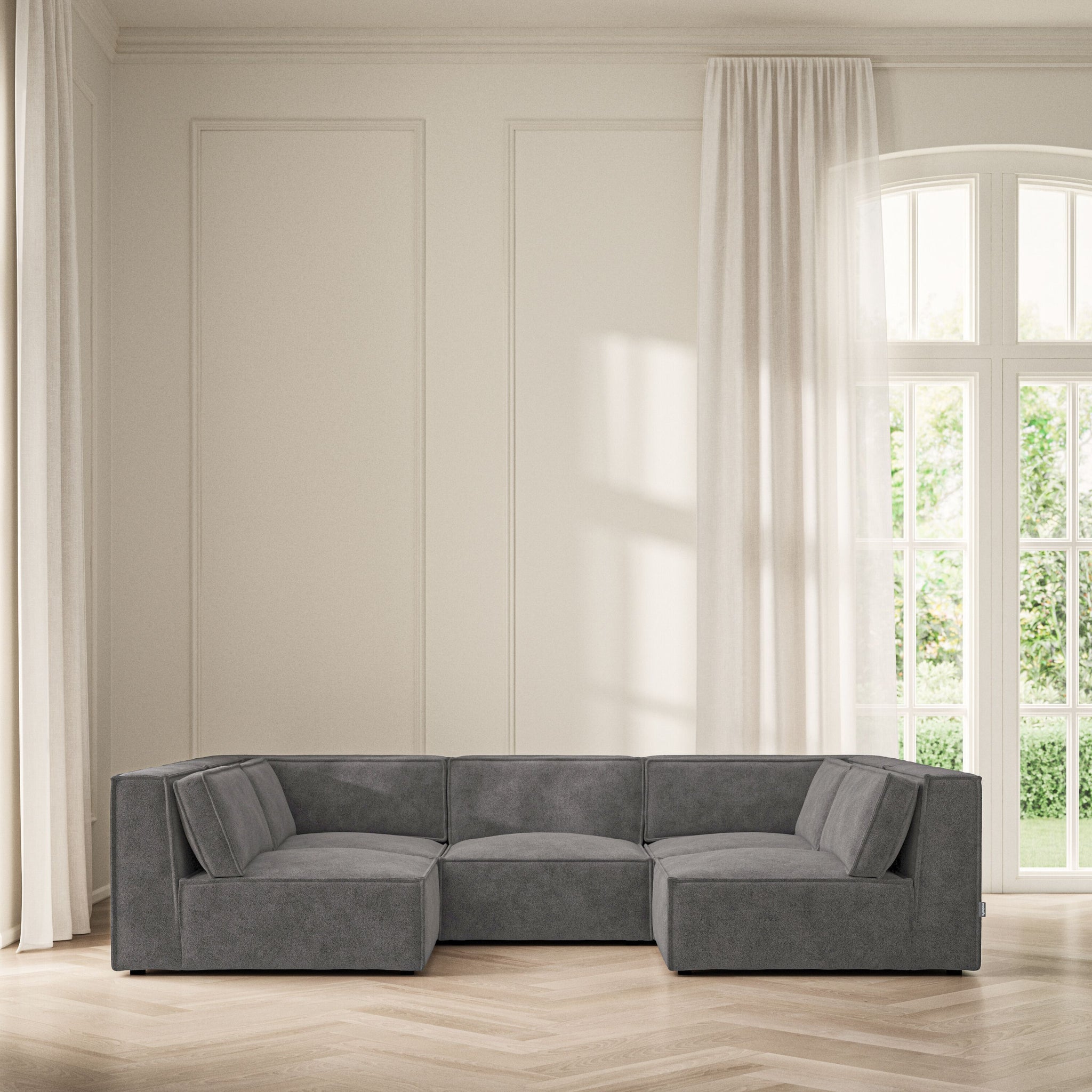 Vella U-Shape Open End - Soft Bouclé