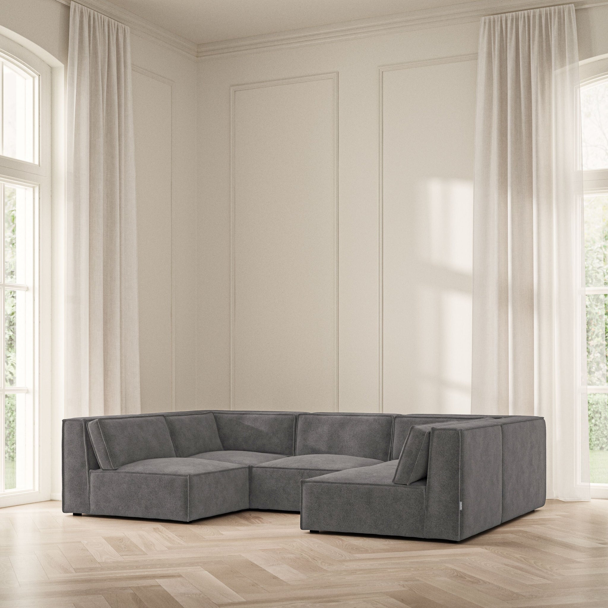 Vella U-Shape Open End - Soft Bouclé