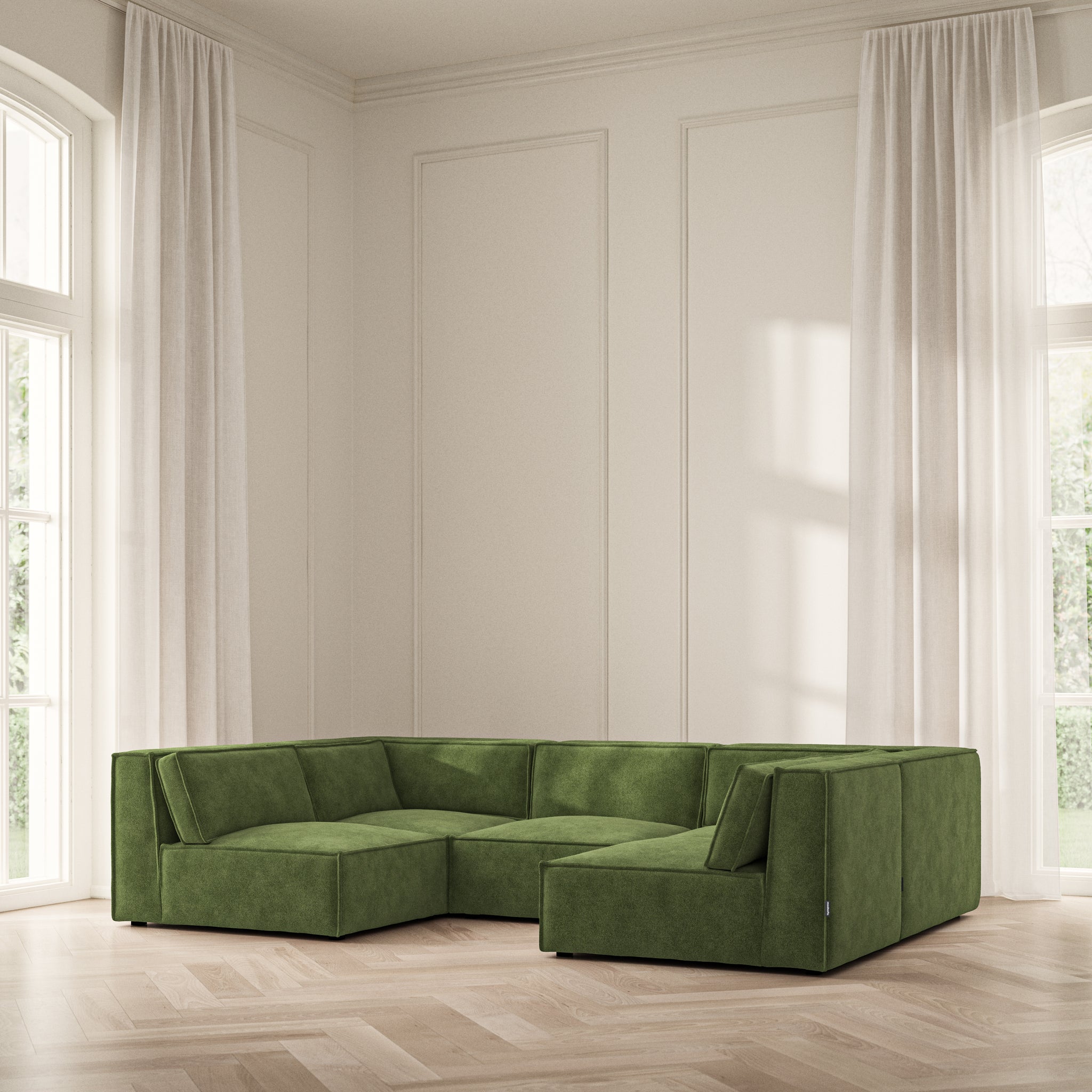 Vella U-Shape Open End - Soft Bouclé